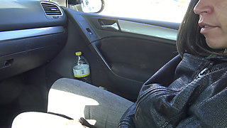 Stepmother Gives a Handjob to Her 18 Year Old Stepson