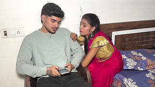 Sister-in-law offered sex to brother-in-law brother-in-law also became happy and had sex with sister-in-law when his brother was not at home