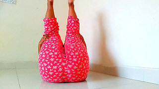 Busty Muslim Arab College Girl Seduces Trainer in Exercise Room by Sexy Style Workout Then Trainer Gets Hot & Fuck Her Pussy