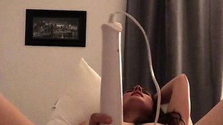 Busty brunette bitch with big boobs