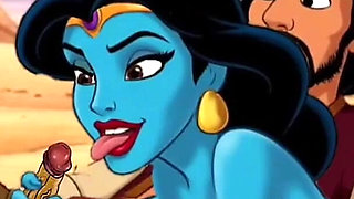 Porn Aladdin: Dirty Desire. Sexy Genie Fulfills Aladdin's Dirty Wish. Cartoon. Adult Sex Fairy Tale