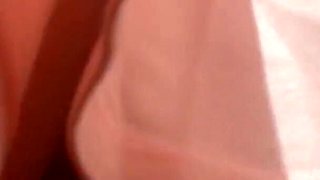 Wow! Orgasm in the Bus. When the Ride Is Enjoyable. Red Pussy Under Skirt
