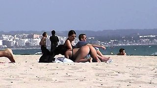 Unabashedly lesbian games on the beach