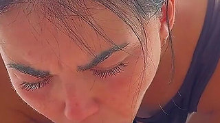 Walk to the Beach End up with Sucking and Fucking