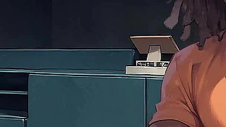 Shadows of Ambition: BBC Sloppy Juicy Deepthroat Blowjob by Maid in the Locker Room - Episode 6
