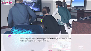 Casual Desires#1 - Violet got fucked.