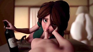 Anime hentai sex, roughed up, you slut