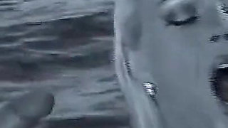 Double Penetration and Cumshot in Mouth and Doggy Style for Two Busty Vintage MILFs
