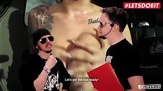 LETSDOEIT - Thicc German Blonde Gets Fucked In the Sex Bus