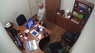 Office Secretary BlowJob Russian
