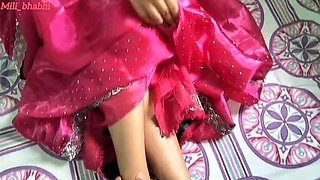 Desi Bhabhi Mili Hot Red Saree Sex - Big Ass Doggy Style & Dirty Talk - Full HD Video