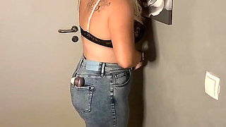 Sow Gets It While Standing Relaxed Leaning Against the Wall, Trembling Twitching Moaning