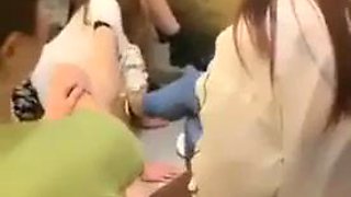Chinese group feet lezdom lick shoe feet: Blowjob, Hardcore  Asian Porn