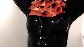 Big boobs milf masturbates with her dildo
