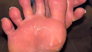 Virgin Cuck CEI Foot Humiliation