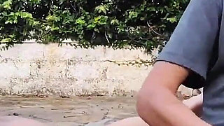 Stepmom Her Public Pool Her Trapped Puts Two Hands in Her Fisting Ass