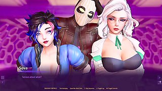 Latest uncensored 3D hentai update featuring aliens and monster action