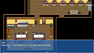 Lily of the valley: she got caught naked in the bathroom