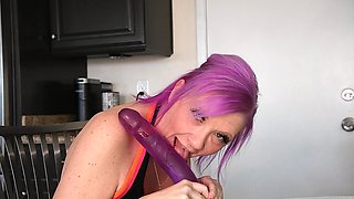 Mature beauty Bree's solo pleasure journey with toys.