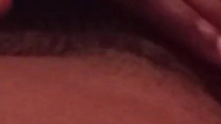 Rubbing My Hairy Pussy Cumming Hard