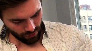 Pleasurable blowjob with sexy gay couple