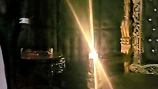 Stina Stone Femdom Handjob Tease Denial Facesitting by Mistress in Leather Gloves Part 1