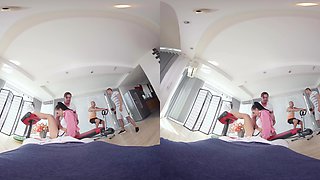 Slutty Gets Pounded in Gym