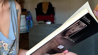 They Fuck My Reading... or Not? Blowjob at the Window