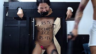 Extreme punishment and pleasure for amateur Asian slave