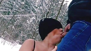 Sex with Step Mom in the Forest
