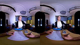 Vr Porn, Virtual Reality And Lily Love In Busty Professor Makes You Her Sex Pet