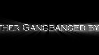 Pregnant Stepmother Gangbanged by Five Stepsons