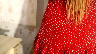 Big Dildo Threesome with Blonde Babes on First Date