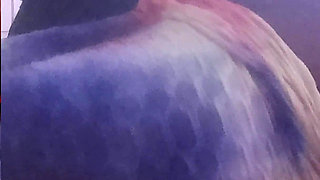My Step Mother Asks Me for a Massage on Her Big Ass and I Can’t Resist, Spilling All My Semen Over Her Big Black Ass.