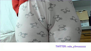 I Masturbated in Pajamas- Doggy in Pajamas- Big Ass- Turkish MILF Porn- Turkish Disclosure- Disclosure