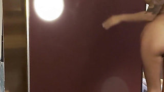 Monika Fox Solo Masturbates and Squirting in Hotel Room and Shower