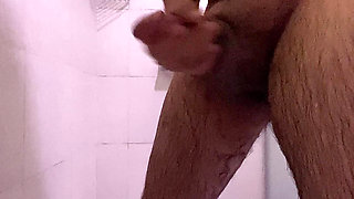 Handjob in shower imaging fucking you