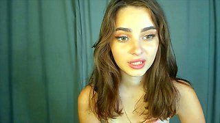 Tattooed Webcam Teen Rides Massive Toy