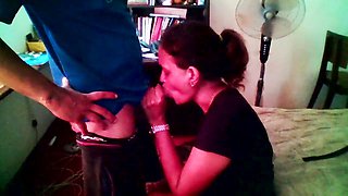 Stepsis Tina Baby gets her protein shake before class with a big ass workout