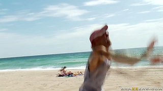 Beach Volleyball With Mason Storm, Brett Rockman - Brazzers