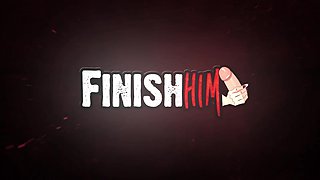 Big Cumshot for Katie Kingerie - FinishHim