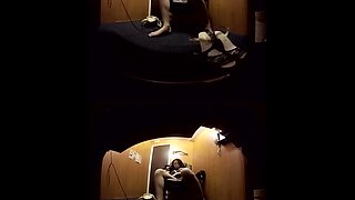Net Cafe Secret Masturbation 2 - Hidden Camera Voyeur Girls Fingering