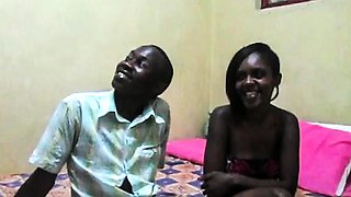 Cute African Couple SO SHY For First Time