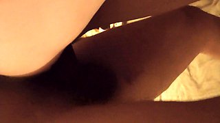 Hot brunette slut for extreme amateur pov blowjob