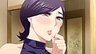 Buxom hentai teen sucks a cock and gets her pussy devoured