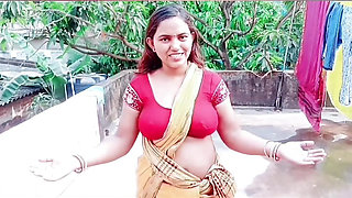 Hot Indian Bhabhi rough by old Father in law full enjoyment