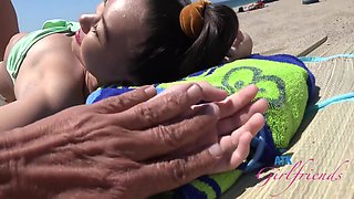 Beach Fun Hanging Out With Amateur Pornstar Blowjob) Gfe Pov With Kimmy Kimm