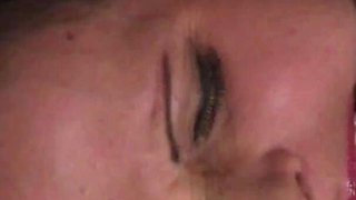 Whipped slut gets fucked by machine