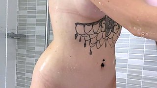 Curly Blonde Teen Records Solo Dildo Masturbation More at