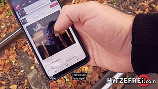 Dirty outdoor fuck with a filthy MILF - Hitzefrei